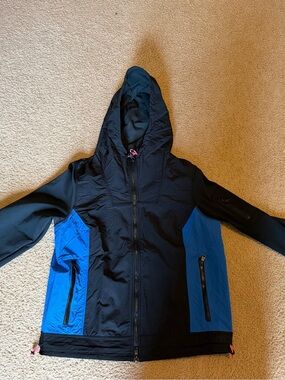 Under Armour Black Hooded Zip Jacket